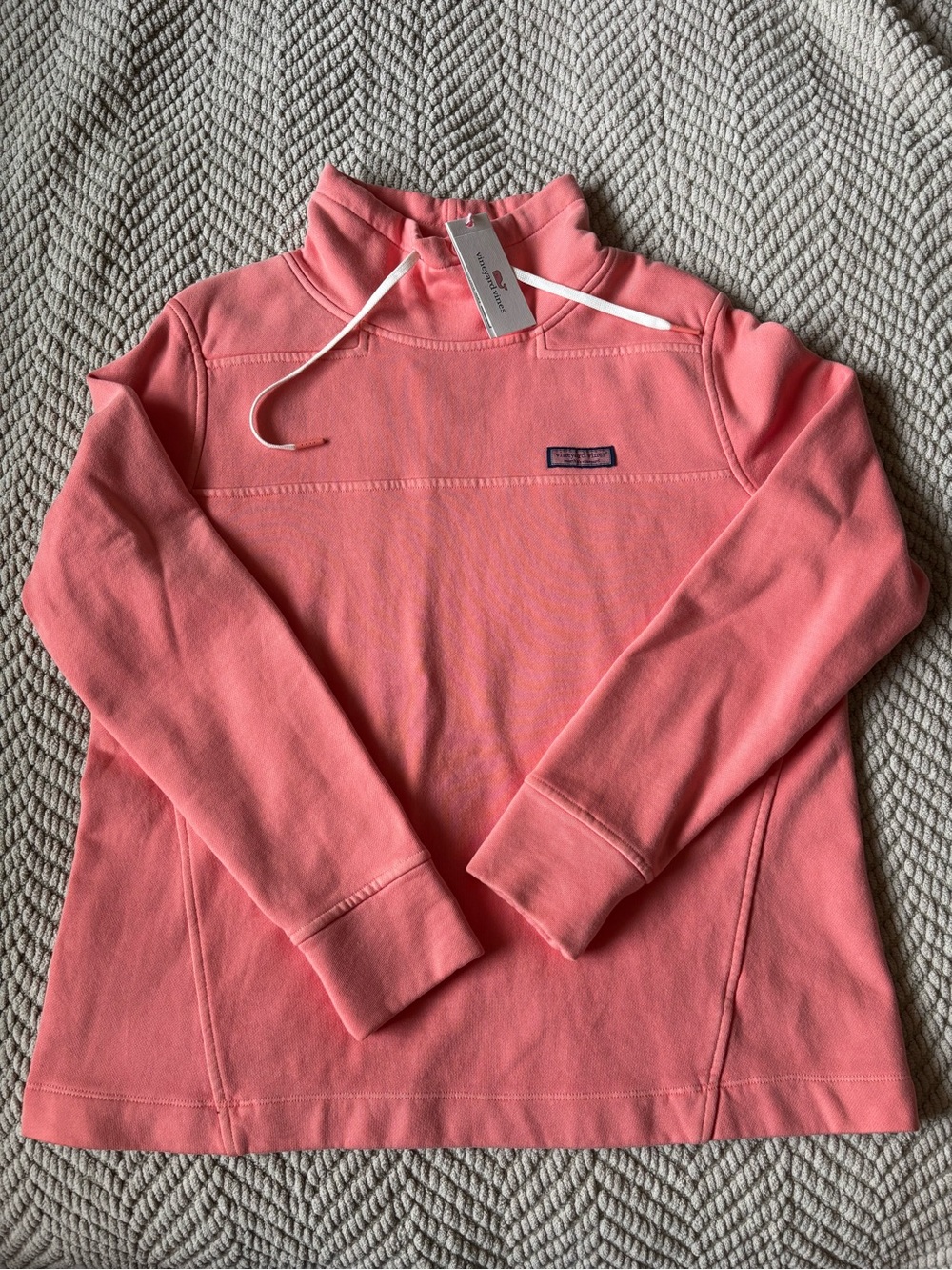 Women’s vineyards vine funnel neck shoe sweatshirt